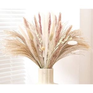 Natural Dried Pampas Grass Bouquet Flower Home Decor